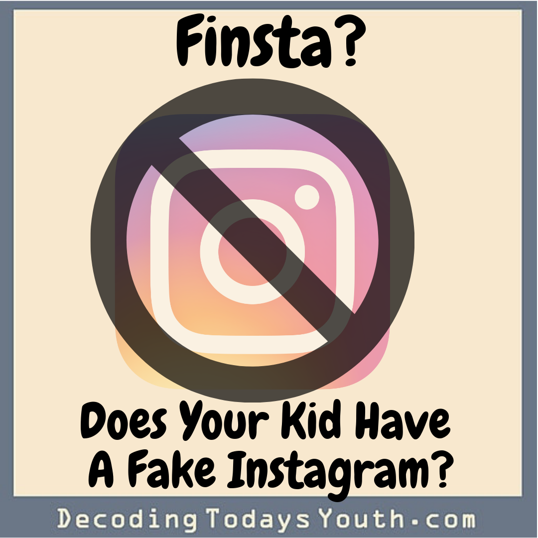 Finsta? A Fake Instagram